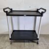 Kunststof serveerwagen serveertrolley 2 lagen 102 cm Horeca