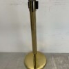 Afzetpaal Afzetband goudkleurig met trekband 200 cm Horeca