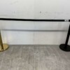 Afzetpaal Afzetband goudkleurig met trekband 200 cm Horeca - Afbeelding 2