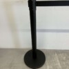 Afzetpaal Afzetband zwart met trekband 200 cm Horeca - Afbeelding 2