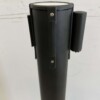 Afzetpaal Afzetband zwart met trekband 200 cm Horeca - Afbeelding 4