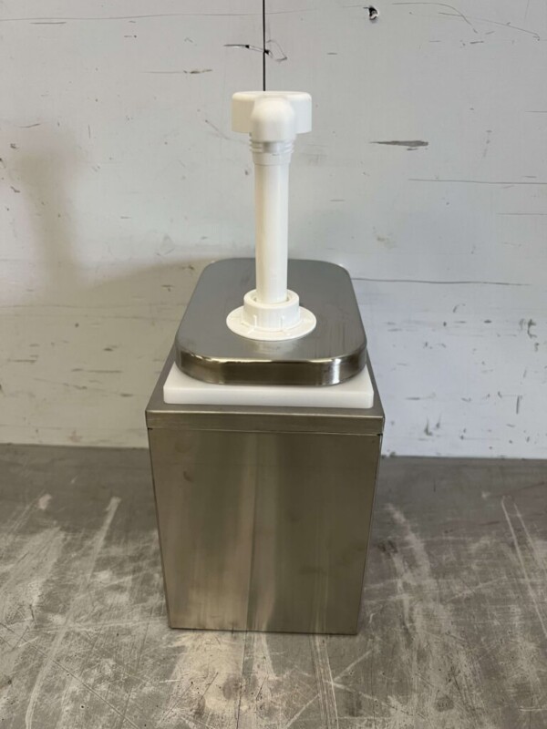 HCB RVS Sauzenbar Sauspomp Sausdispenser 2 liter Horeca