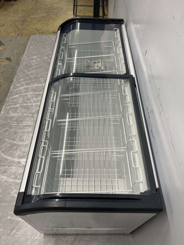 HCB Winkelvriezer Vriezer Vrieskist met glazen schuifdeksels 545 liter 230V Horeca - Afbeelding 4