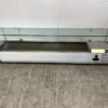 RVS Opzetvitrine Opzet koelvitrine saladière 8 x 1/4 GN 160 cm Horeca