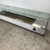 RVS Opzetvitrine Opzet koelvitrine saladière 8 x 1/4 GN 160 cm Horeca - Afbeelding 2