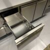 RVS HCB Koelwerkbank 2 deuren en 4 laden 223 cm 230V Horeca - Afbeelding 5