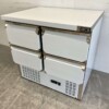 RVS HCB Koelwerkbank 4 laden 90 cm 230V Horeca - Afbeelding 2