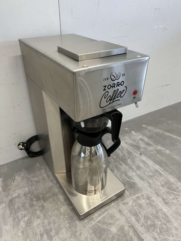 RVS Zorro Koffiemachine Koffieautomaat 230V Horeca - Afbeelding 3