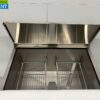 RVS HCB Saladette Koelwerkbank 2 deuren 1/1 GN 90 cm 230V Horeca - Afbeelding 5