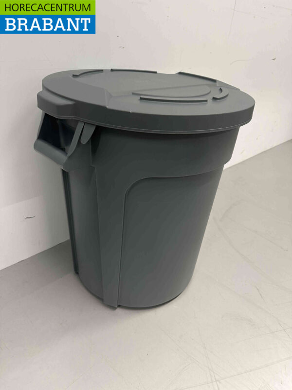 HCB Prullenbak Afvalbak Vuilnisbak met deksel 76 liter Horeca - Afbeelding 3