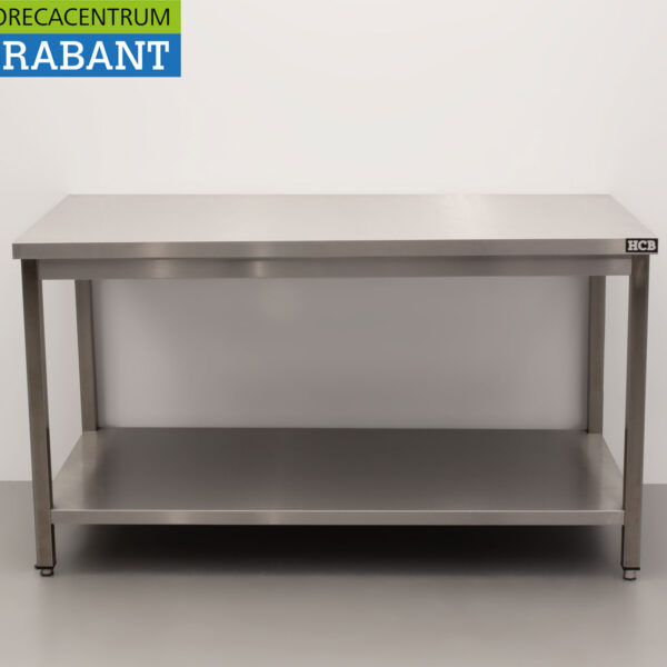 HCB RVS Werktafel Tafel Premium-line 150 x 70 x 85 cm Horeca