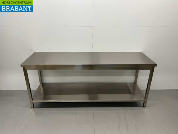 RVS Werktafel Tafel Basic-line 200 x 60 x 85 cm Horeca