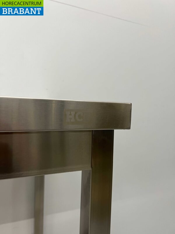 RVS Werktafel Tafel Basic-line 200 x 60 x 85 cm Horeca - Afbeelding 4