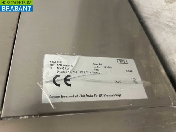 RVS Zanussi NUC3 Vaatwasser Vaatwasmachine Voorlader 400V Horeca - Afbeelding 6