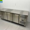 RVS HCB Koelwerkbank 3 deuren en 2 laden 223 cm 230V Horeca - Afbeelding 2