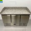 RVS HCB Pizzawerkbank Pizzatafel Saladette 140 cm 230V Horeca