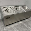 RVS GN bakhouder 3 x 1/6 gastronorm GN 50 cm Horeca - Afbeelding 2