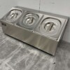 RVS GN bakhouder 3 x 1/6 gastronorm GN 50 cm Horeca - Afbeelding 3