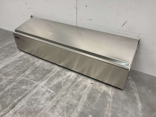 RVS GN bakhouder met deksel 5 x 1/6 gastronorm GN 88,5 cm Horeca - Afbeelding 3