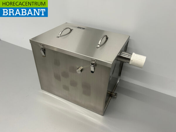 HCB RVS Vetput Vetafscheider 25 liter Horeca - Afbeelding 3