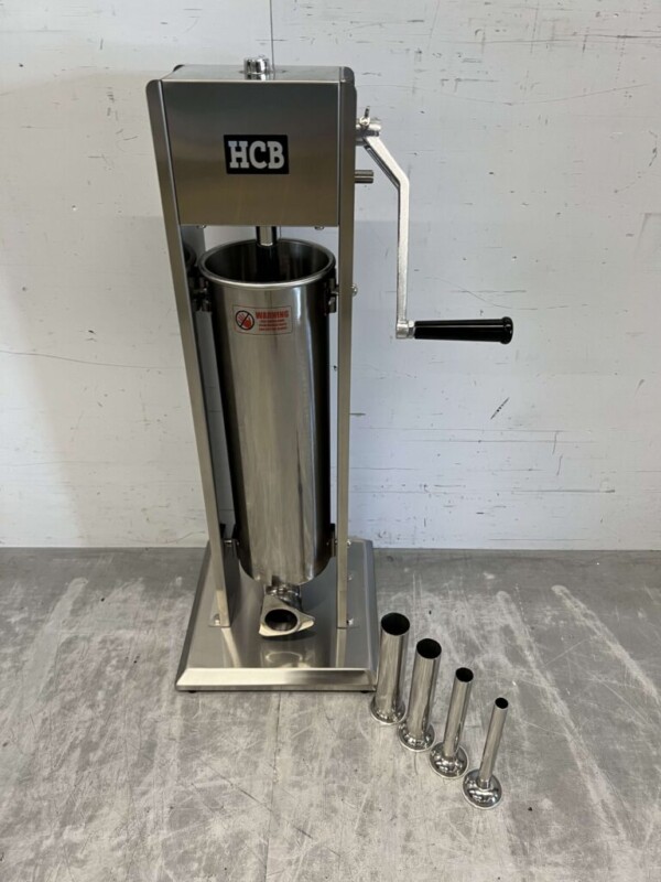 RVS Verticale vulbus stopbus worstvuller 7 liter Horeca Slagerij