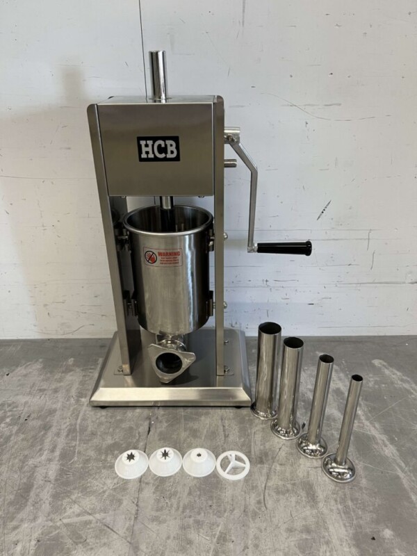 RVS Verticale churrosmachine churros maker vulbus stopbus worstvuller 3 liter Horeca
