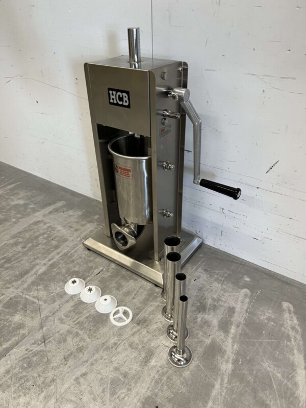 RVS Verticale churrosmachine churros maker vulbus stopbus worstvuller 3 liter Horeca - Afbeelding 2
