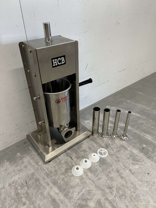 RVS Verticale churrosmachine churros maker vulbus stopbus worstvuller 3 liter Horeca - Afbeelding 3