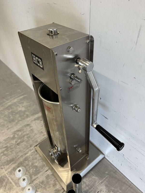 RVS Verticale churrosmachine churros maker vulbus stopbus worstvuller 5 liter Horeca - Afbeelding 4