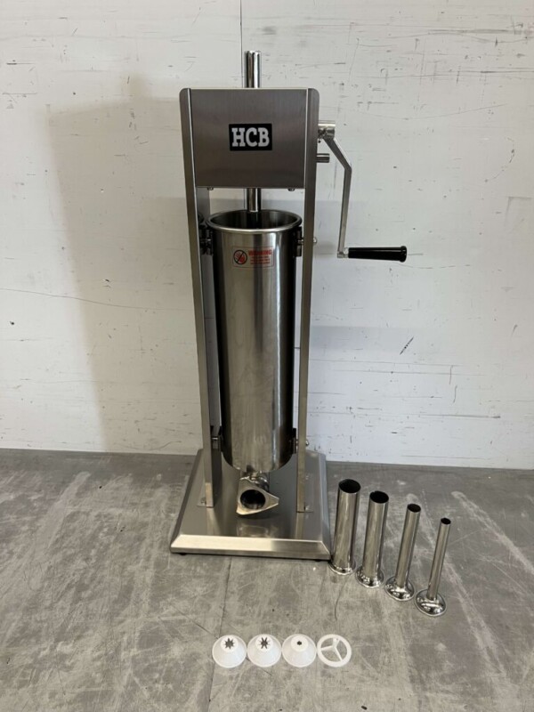 RVS Verticale churrosmachine churros maker vulbus stopbus worstvuller 7 liter Horeca