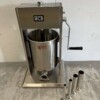 RVS Verticale vulbus stopbus worstvuller 10 liter Horeca Slagerij