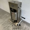 RVS Verticale vulbus stopbus worstvuller 10 liter Horeca Slagerij - Afbeelding 2