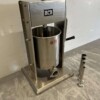 RVS Verticale vulbus stopbus worstvuller 10 liter Horeca Slagerij - Afbeelding 3