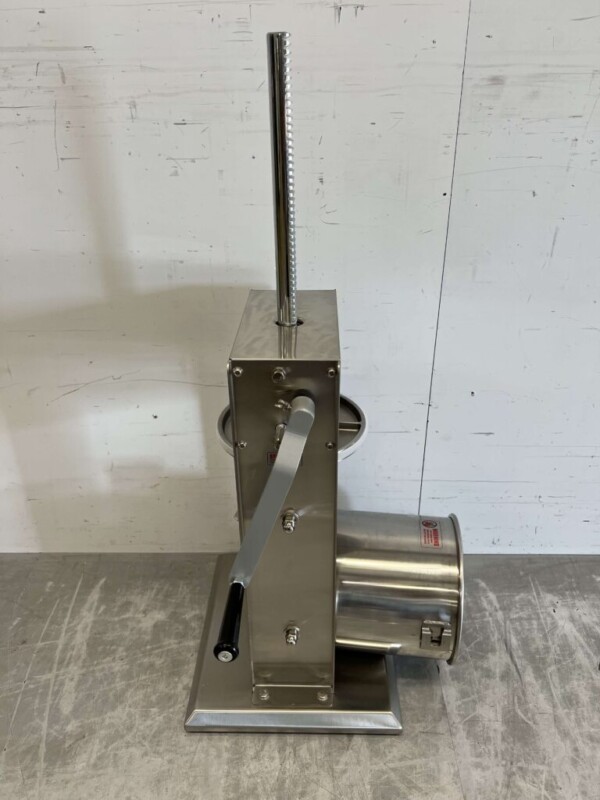 RVS Verticale vulbus stopbus worstvuller 10 liter Horeca Slagerij - Afbeelding 4