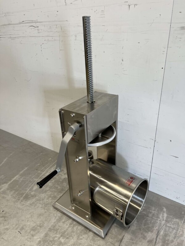 RVS Verticale vulbus stopbus worstvuller 10 liter Horeca Slagerij - Afbeelding 5