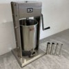 RVS Verticale vulbus stopbus worstvuller 12 liter Horeca Slagerij - Afbeelding 3