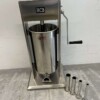 RVS Verticale vulbus stopbus worstvuller 15 liter Horeca Slagerij
