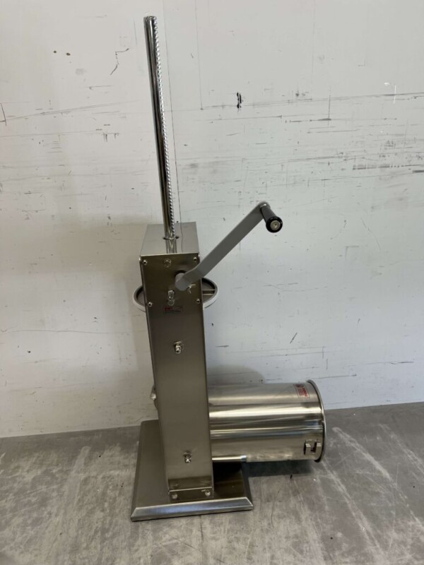 RVS Verticale vulbus stopbus worstvuller 15 liter Horeca Slagerij - Afbeelding 4