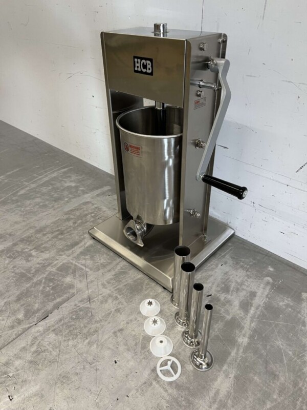 RVS Verticale churrosmachine churros maker vulbus stopbus worstvuller 10 liter Horeca - Afbeelding 2