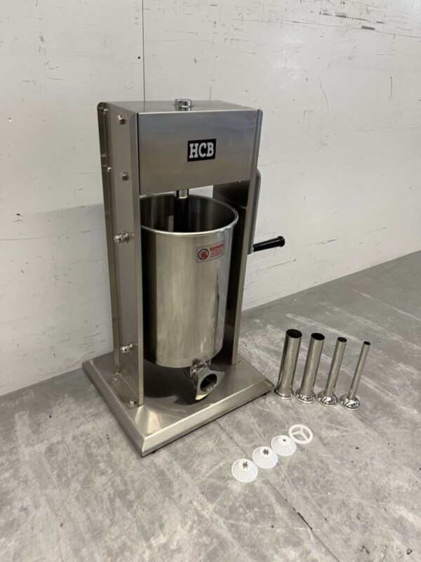 RVS Verticale churrosmachine churros maker vulbus stopbus worstvuller 12 liter Horeca - Afbeelding 3