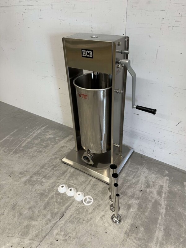 RVS Verticale churrosmachine churros maker vulbus stopbus worstvuller 15 liter Horeca - Afbeelding 2