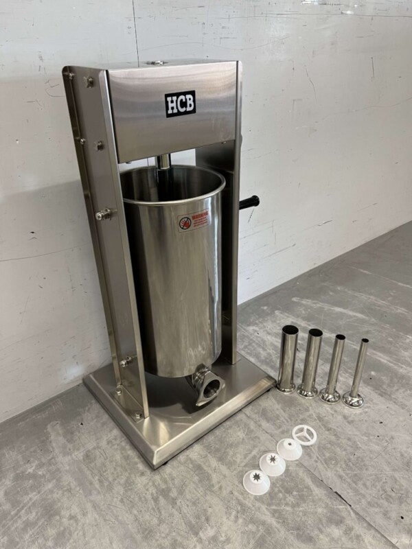 RVS Verticale churrosmachine churros maker vulbus stopbus worstvuller 15 liter Horeca - Afbeelding 3
