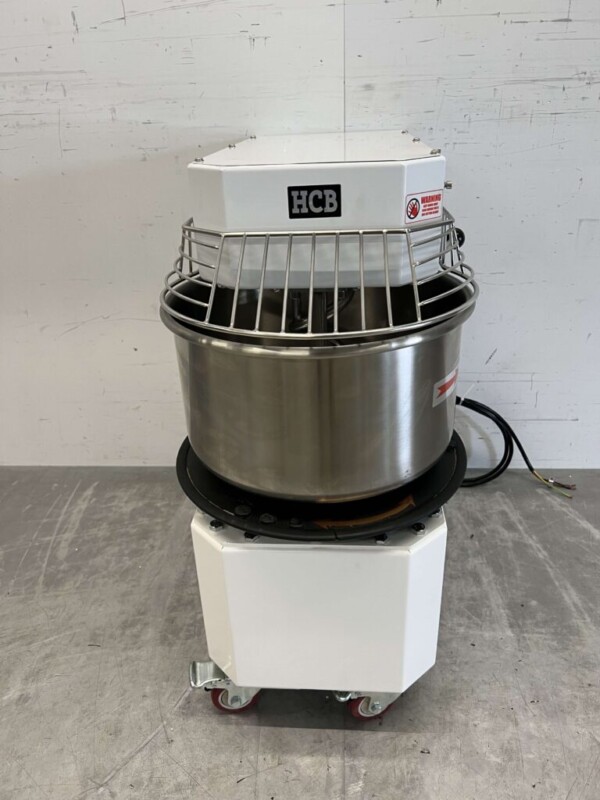 RVS Verrijdbare spiraalkneder deegmenger deegmixer 20 liter 400V Horeca