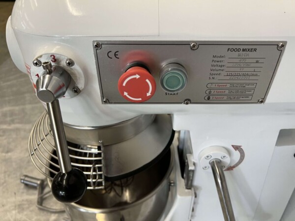 RVS Planeetmenger Menger RVS kuip 10 liter 230V Bakkerij Horeca - Afbeelding 4