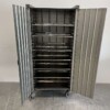 RVS Regaalwagen Transportwagen Wagen 2 deuren 80 cm Horeca - Afbeelding 4
