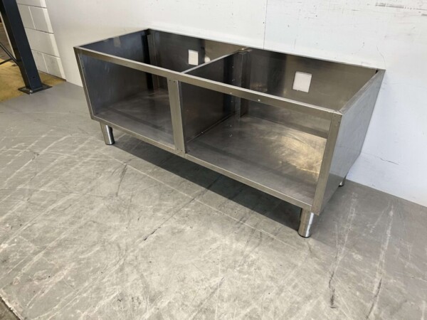 RVS Onderstel Onderkast 140 x 54 x 59,5 cm Horeca - Afbeelding 2