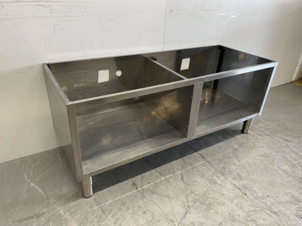 RVS Onderstel Onderkast 140 x 54 x 59,5 cm Horeca - Afbeelding 3