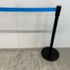 Saro Afzetpaal Afzetband zwart met trekband 180 cm Horeca - Afbeelding 2