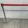 Saro Afzetpaal Afzetband zwart met trekband 180 cm Horeca - Afbeelding 2