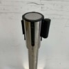 Saro Afzetpaal Afzetband zwart met trekband 180 cm Horeca - Afbeelding 4